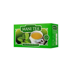 أكياس شاي سوداء بنكهة النعناع الأخضر، 20 قطعة. أكياس شاي سوداء بنكهة النعناع الأخضر، 20 قطعة.